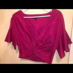 Hot pink blouse✨